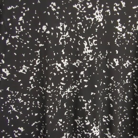 A|X Armani Exchange T-Shirt X-Large Logo Crew Tee All Over Print Black XL NEW - Picture 4 of 8